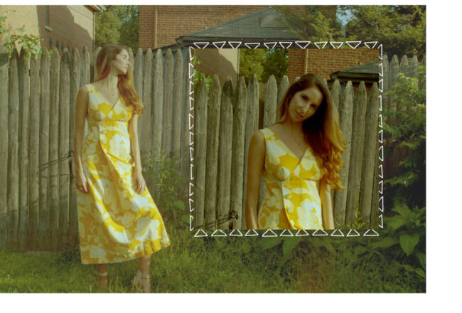Sunbeam Floral Maxi — vintage 1970s